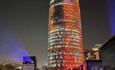 Башня Агбар (Torre Glòries) — футуристическая икона Барселоны с панорамой города